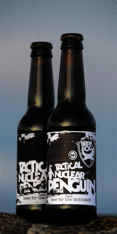 Botellas de cerveza tactical nuclear penguin