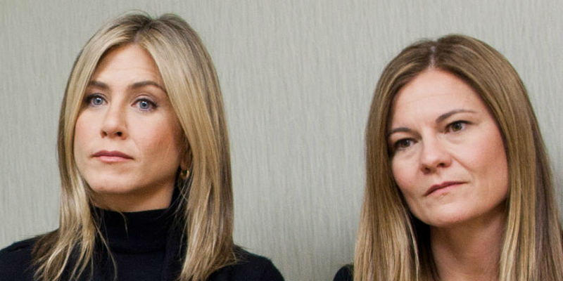 Jennifer Aniston con Kristin Hahn