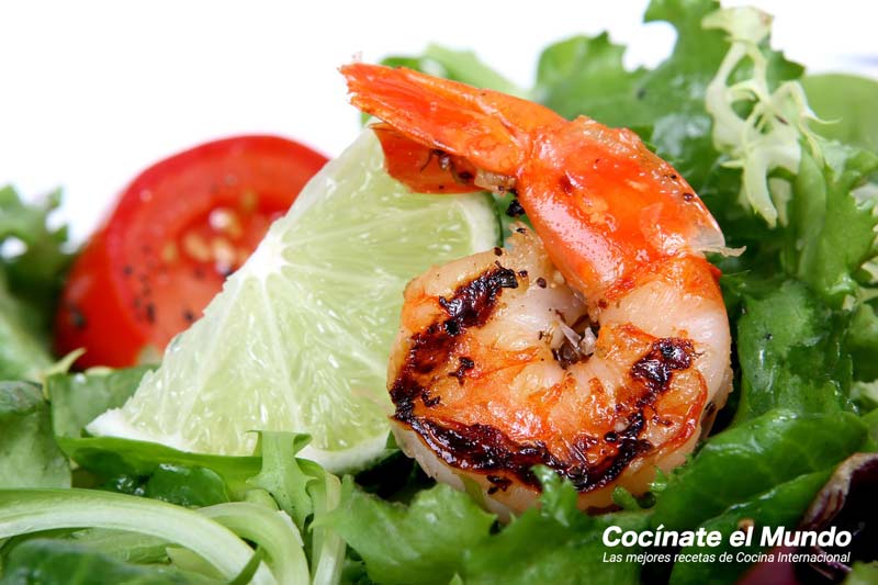 ensalada de cangrejo