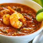 Gazpacho de langostinos, una propuesta seductora