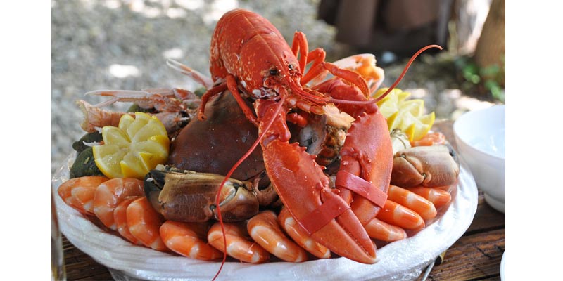 Plato de marisco variado
