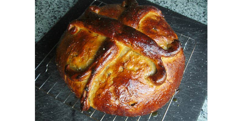 Pan de Cristo griego