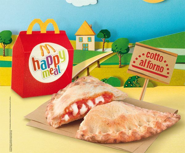 Pizzaroto con el happy meal